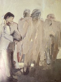 Gemälde, Paris, Ahmed Shahabuddin