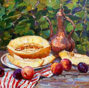 Painting, Kumgan and melon, Pereta Vyacheslav
