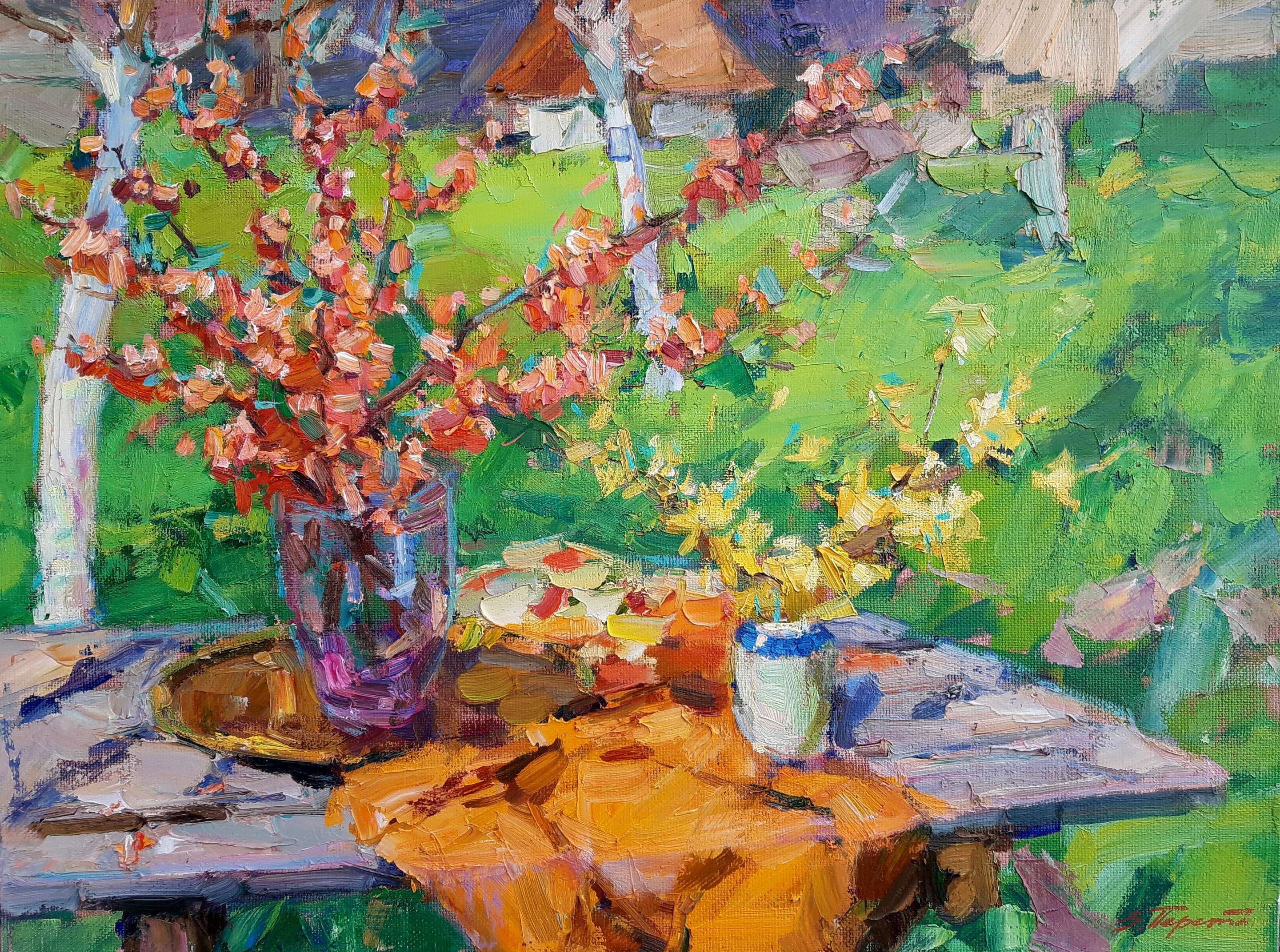 Pereta Vyacheslav, Still life in the garden Pereta Vyacheslav, Still life in the garden