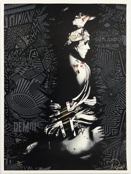 Print, Britannia (hand signed screen print), Prefab77