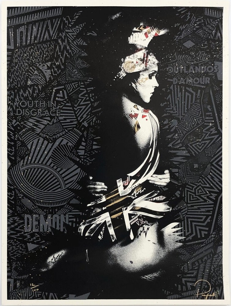 Prefab77, Britannia (hand signed screen print) Prefab77, Britannia (hand signed screen print)
