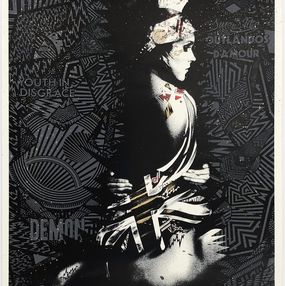 Print, Britannia (hand signed screen print), Prefab77