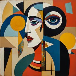 Print, Geometric Soliloquy, Sephora Venites