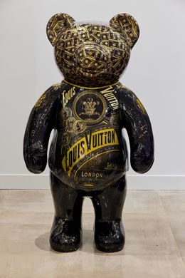 Sculpture, Fashion bear XXL, Ghost Art