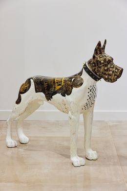 Sculpture, Fashion danish dog, Ghost Art