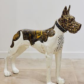 Sculpture, Fashion danish dog, Ghost Art