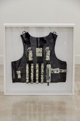 Sculpture, Dollar safe jacket, Rémy Aillaud
