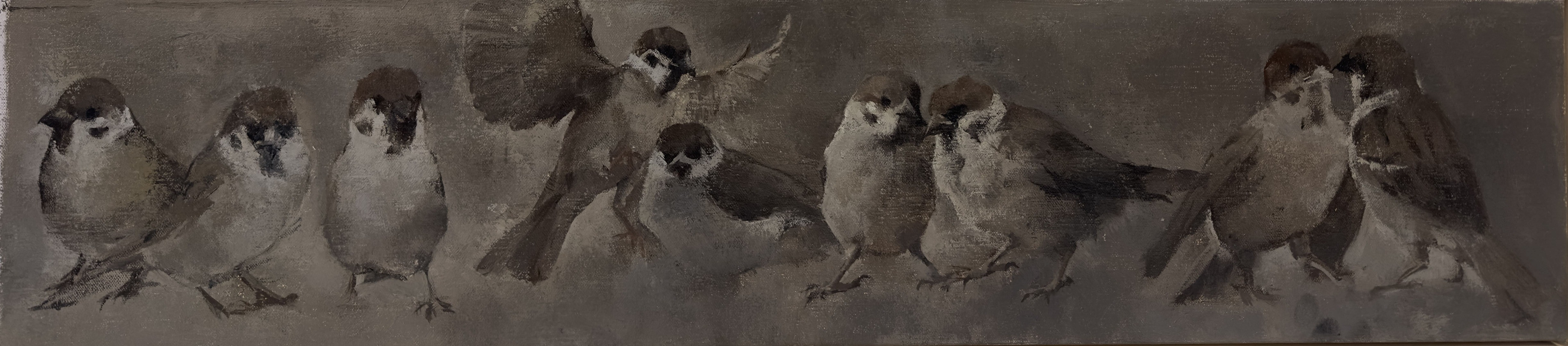 Wen Jin Xie, Série: Animaux - Tableau No 2 Wen Jin Xie, Série: Animaux - Tableau No 2