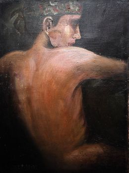 Gemälde, Self-Portrait 1991, Rakhmet Redzhepov (Ramzi)