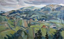 Painting, Malachite Mountains, Pavlenko Leonid