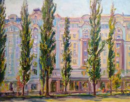 Painting, On the Boulevard, Pavlenko Leonid