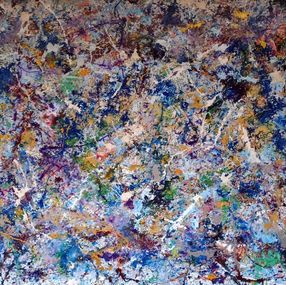 Painting, Lo spazio cosmico si stà ingrandendo, Antonino Puliafico