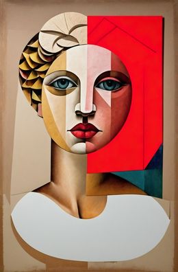 Print, Aurelia, The Fragmented Architect., Sephora Venites