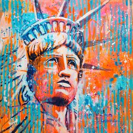 Gemälde, The Face of NYC, Marta Zawadzka