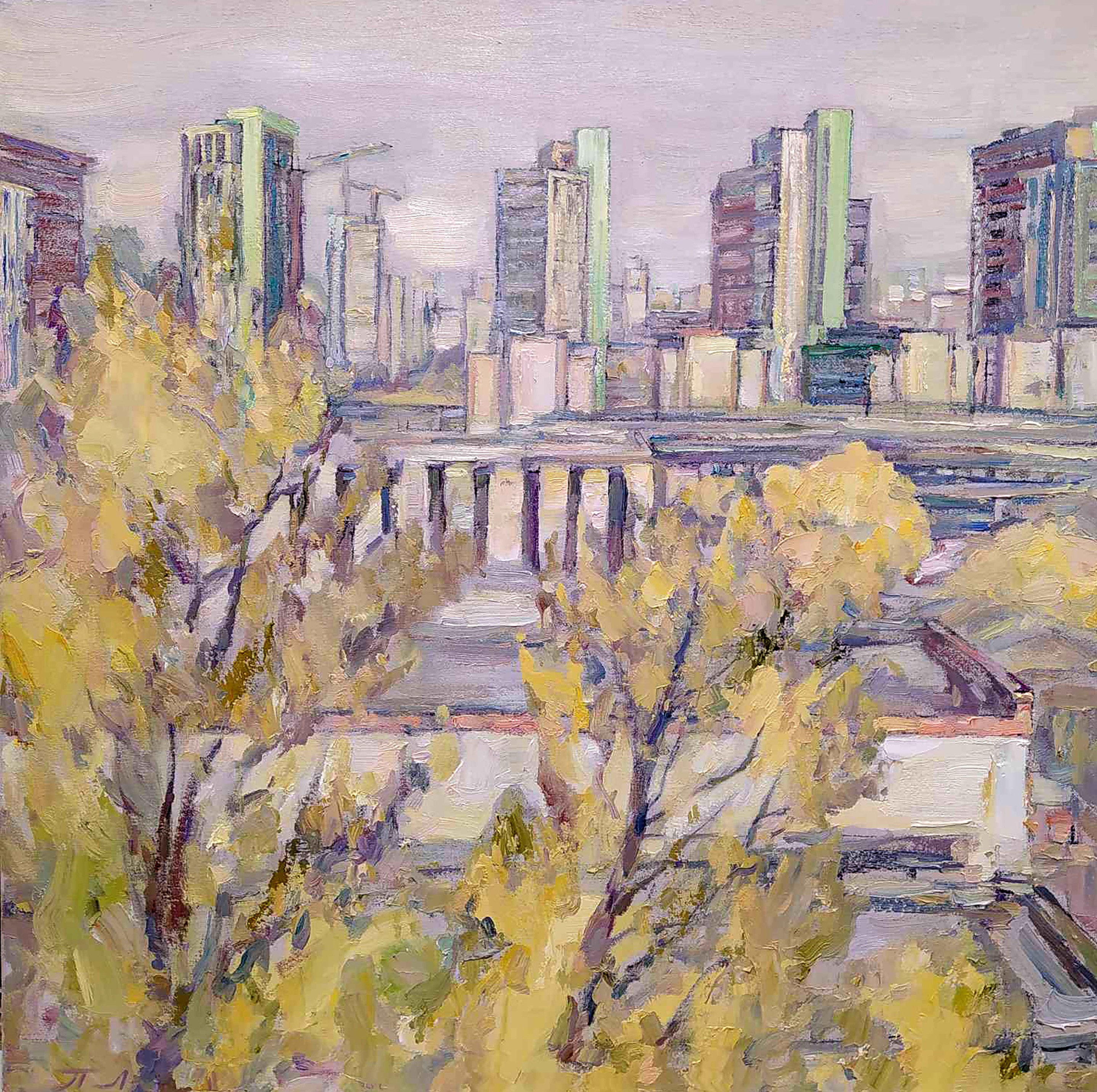 Pavlenko Leonid, Autumn in the City Pavlenko Leonid, Autumn in the City