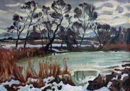 Painting, Thaw, Pavlenko Leonid