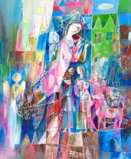 Painting, Messengers of Light, Seyran Gasparyan