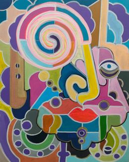 Pintura, Thinking, Adel Barnat