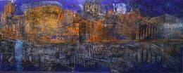 Painting, Sous  la nuit, Olivier Ebel