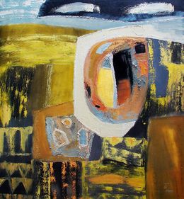 Painting, Golden Rain, Shulyak Tatyana