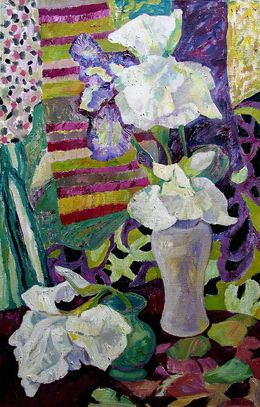 Gemälde, Irises, Shulyak Tatyana