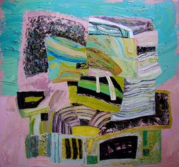 Painting, Vanishing Green, Shulyak Tatyana