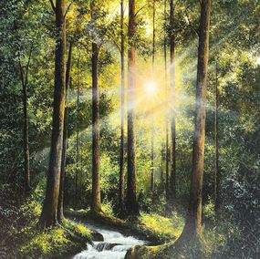 Painting, Forest Serenity, Sergey Miqayelyan