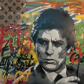 Painting, Alain Delon, Jean-Michel Lourenço