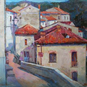 Pintura, Orange roofs of Valsinni, Tetiana Shendryk