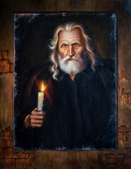 Gemälde, Old Mirro, Bulat Valeriy