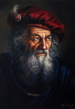 Painting, The Longer I Live, the Deeper the Mystery of Life, Bulat Valeriy