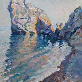 Painting, Rock on the Seashore, Pavlenko Leonid