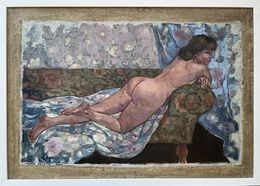 Gemälde, Lying Julia, Nadezda Stupina