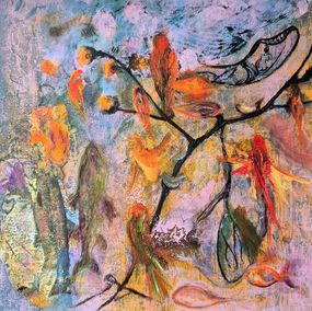 Gemälde, Love is the answer, Clara Crespin