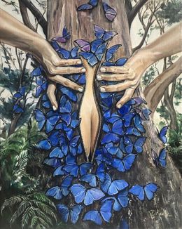 Painting, I am everything, Everything is me, Diana Fuchs