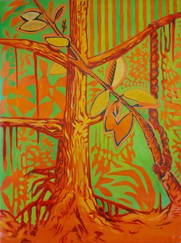 Painting, Orange Tree, Baptiste Laurent