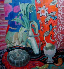 Painting, Still Life with Onion, Shulyak Tatyana