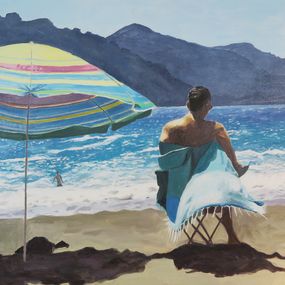 Painting, Man’s Back, Karine Bartoli