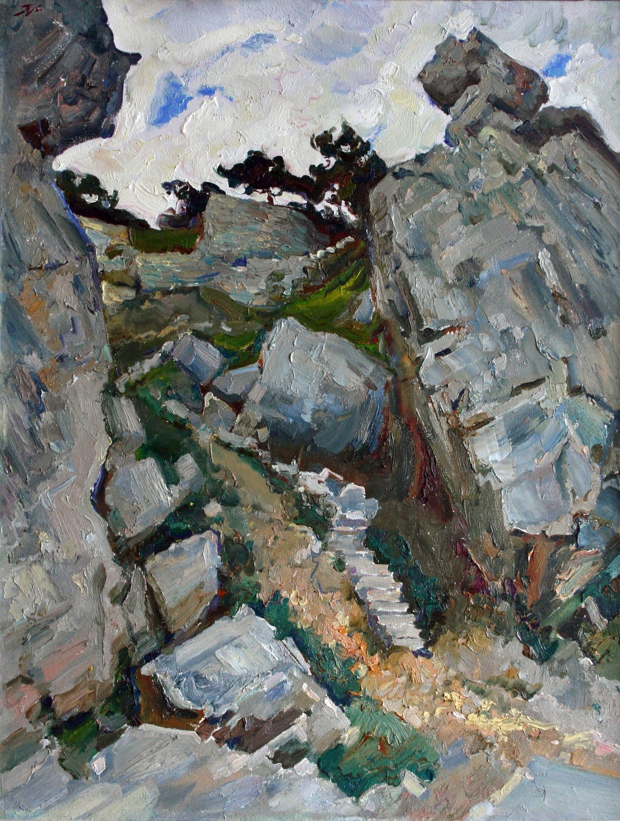 Pavlenko Leonid, Among the Rocks Pavlenko Leonid, Among the Rocks