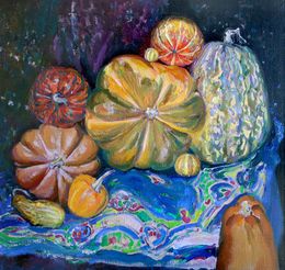 Gemälde, Large and Small Pumpkins, Pavlenko Leonid