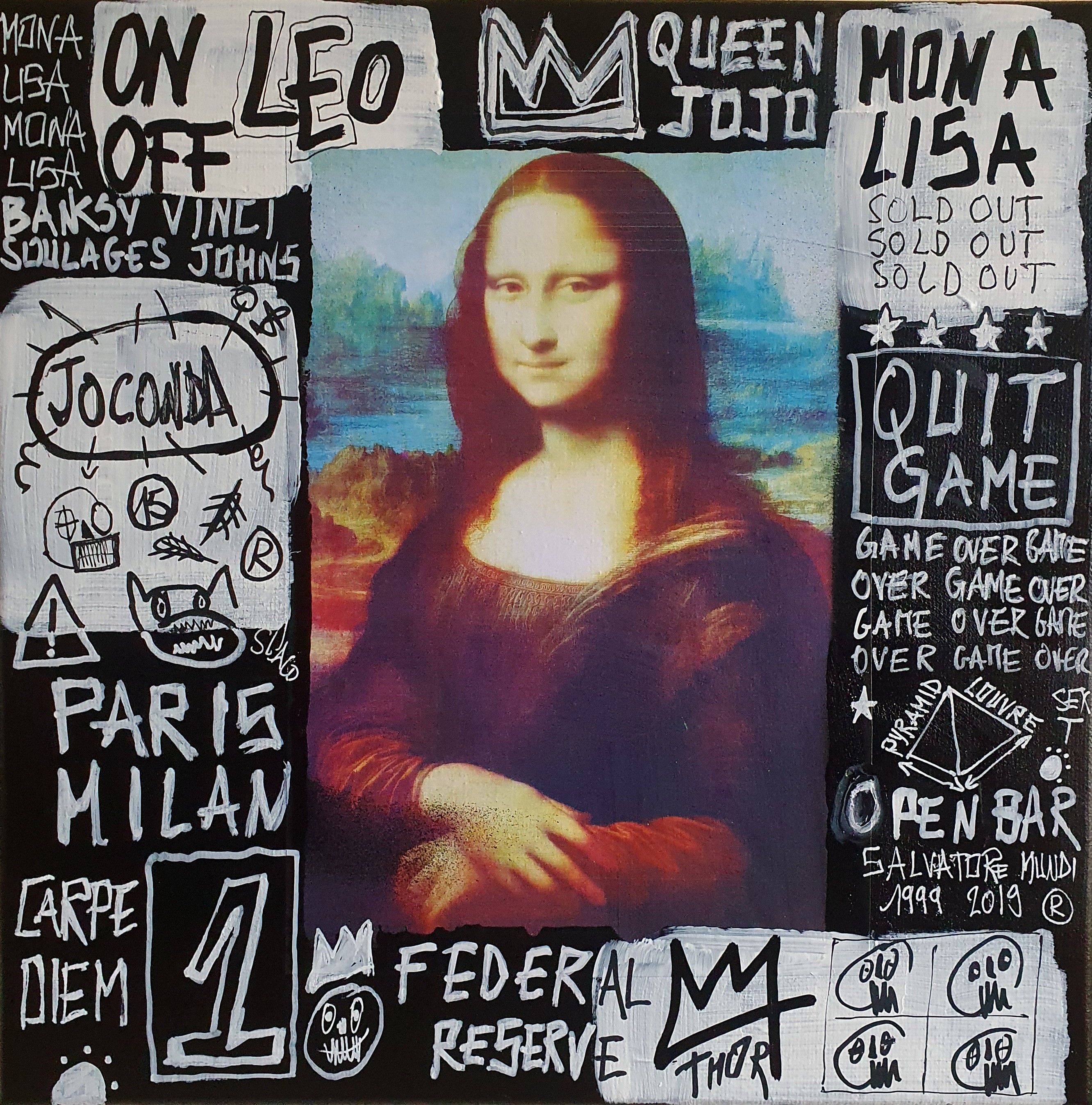 Spaco, Joconde Mona Lisa Spaco, Joconde Mona Lisa