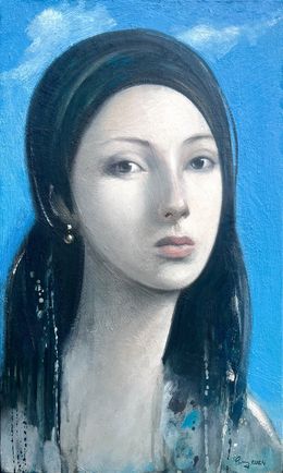 Peinture, Portrait, Guy Ghazanchyan