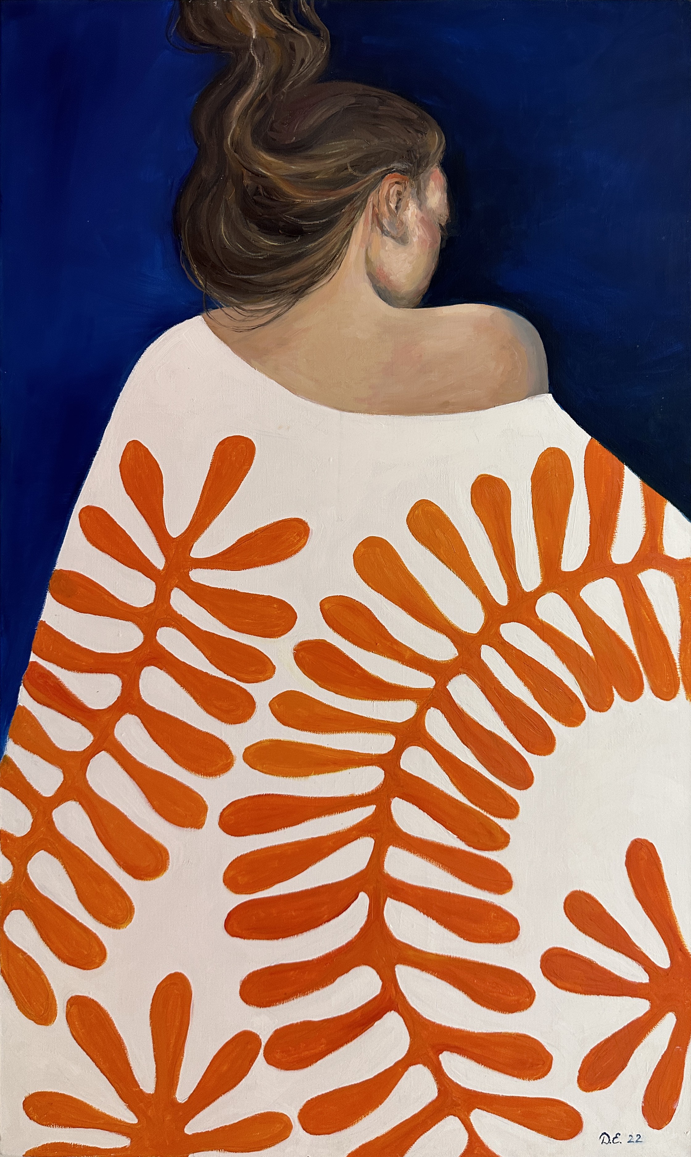Ekaterina Davydova, Girl in a blanket Ekaterina Davydova, Girl in a blanket