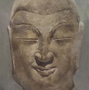 Gemälde, Série Buddha - Tableau no 1, Wen Jin Xie