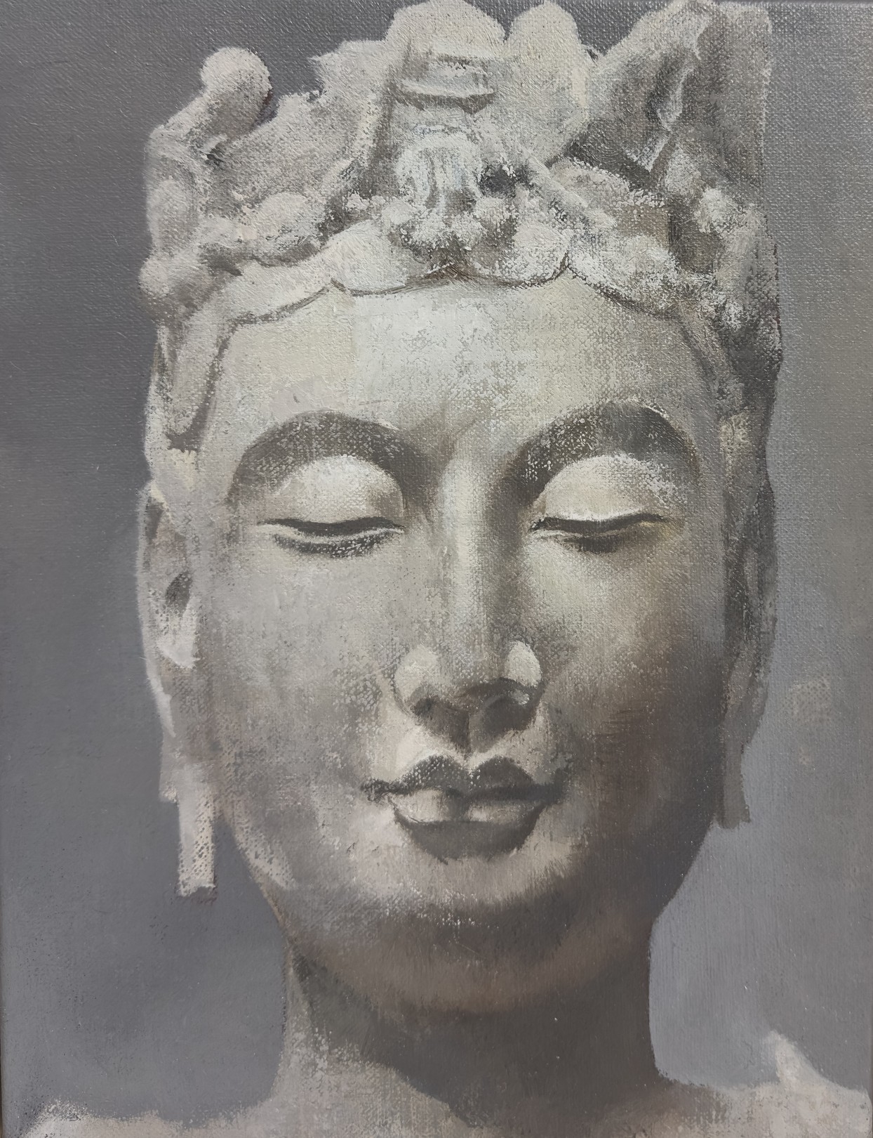 Wen Jin Xie, Série Buddha : Tableau no 2 Wen Jin Xie, Série Buddha : Tableau no 2