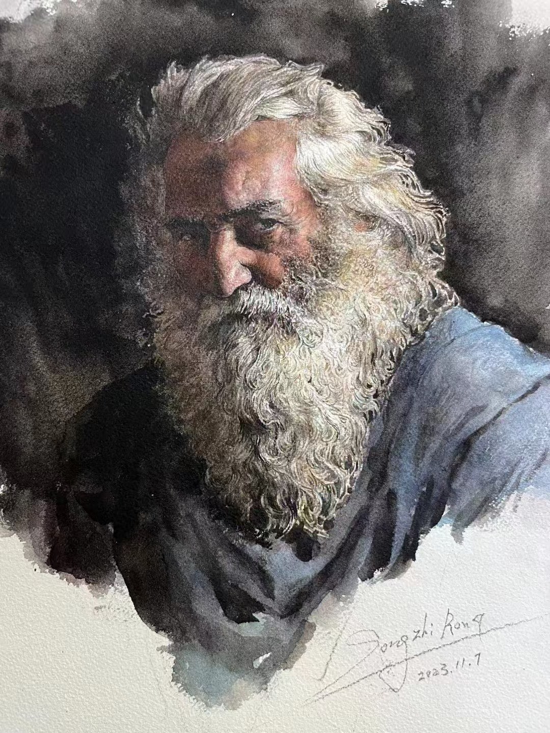 Zhi Rong Song, Portrait : Amerigo Vespucci Zhi Rong Song, Portrait : Amerigo Vespucci