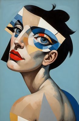Print, Fragmented Horizons, Sephora Venites