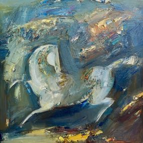 Painting, Rider of the Storm, Mateos Sargsyan