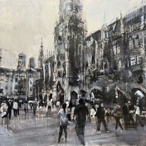Gemälde, Munich, Neue Rathaus in Marienplatz, Irakli Chikovani
