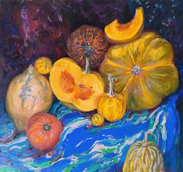 Painting, Pumpkin Harvest, Pavlenko Leonid